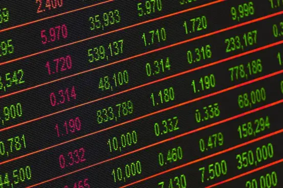 image montrant des indicateurs de marchés financiers